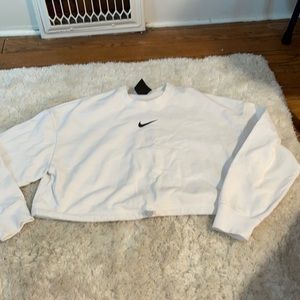 Nike cropped sweatshirt